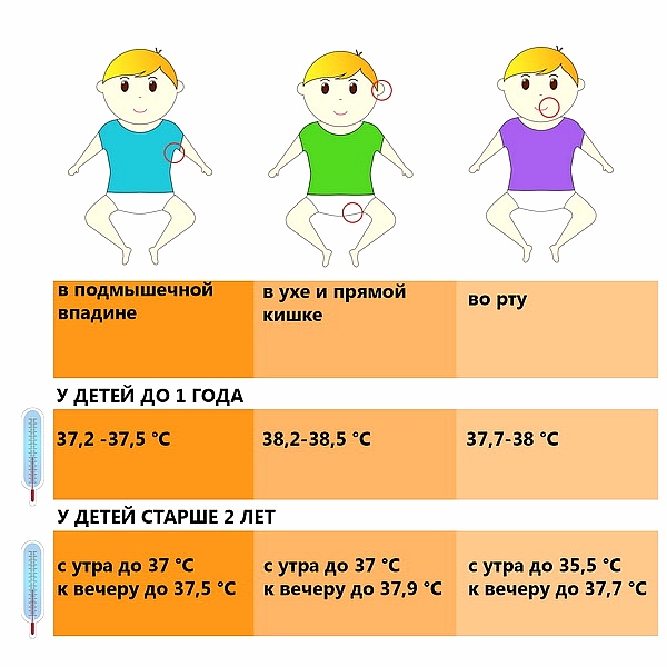 Как правильно измерять температуру у новорожденного